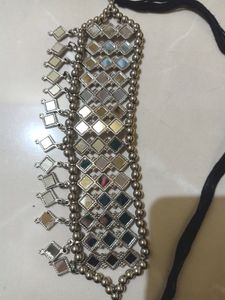 Oxidised Mirror Choker