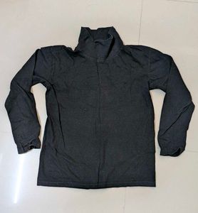 Classic Black Turtleneck Long Sleeve Tee