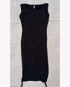 Black Bodycon Midi Dress