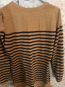 Striped Knit Top