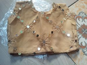 Work Blouse For Kids Girls It's Stitched
