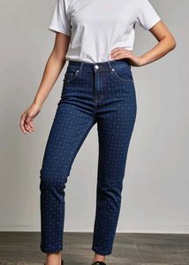 Polka Dot Jeans