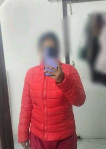 Red Puffer Jacket