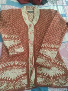 Embellished Knit Cardigan