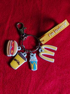McDonald's Limited Edition Keychain Yellow