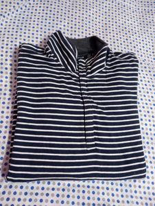 Striped Long Sleeve Pullover Top