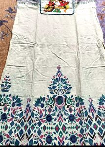 White Embroidered Kurta