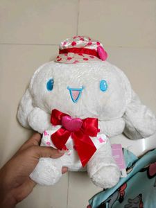 Cute Cinnamoroll Plush Toy with Hat