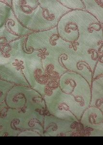 bust 36 Stunning Green Embellished Gown