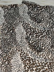 Leopard Print Button-Up Shirt