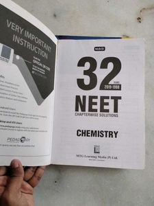 MTG 32 Years NEET Chapterwise Solutions (Biology,