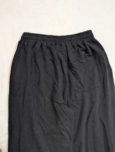 IetsFrans Black Baggy Fit Sweatpants ( unisex )