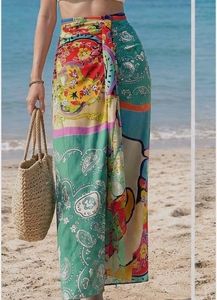 Vibrant Bohemian Maxi Skirt