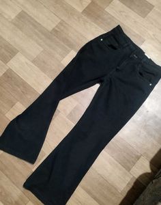 Black Flare Jeans