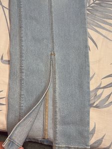 Light Wash Flared Jeans