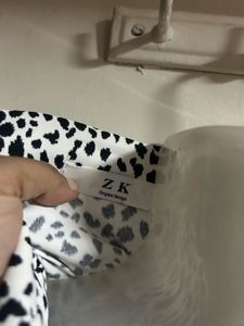 Dalmatian Print Blazer