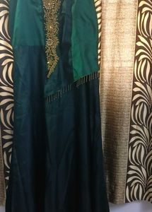 Designer Embellished Teal Lehenga Choli