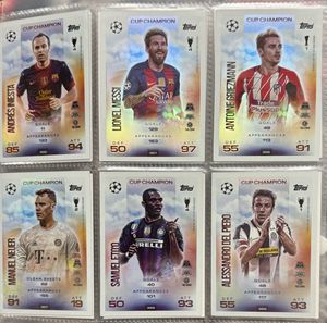 Topps Match Attax 2025/26 Messi Champion Lot Card