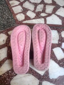 Cute Pink Flip-Flops with Butterfly Detail