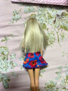 Barbie Doll in Floral Dress