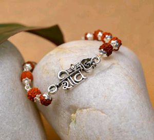 price drop 📉 Real Silver Rudraksha Bracelet