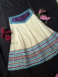 Boho Embroidered Ethnic Skirt