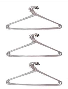 Durable Metal Clothes Hangers Pack Of 12