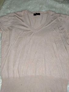 M&amp;S Collection Pink V-Neck Knit Sweater