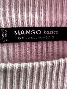 Mango basics Man Ribbed Knit Sweater