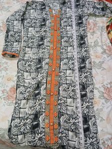Orange Palazzo Pants