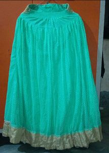 Aqua Net Lehenga Skirt
