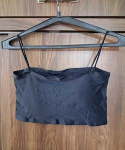Black Strappy Bralette Top