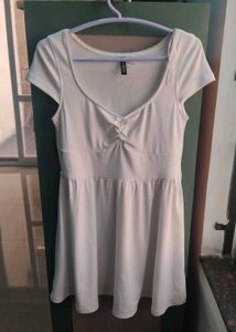 H&M white dress