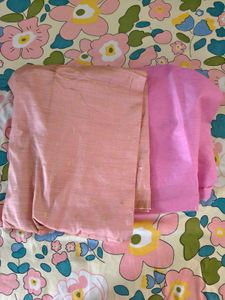 Beautiful Pink Kurta Set dress material