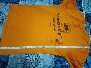 Orange Graphic T-Shirt
