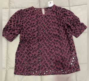 ONLY Casual Regular SleevesEmbroidered WomenPurple
