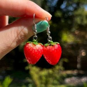 2 set y2k Cute Strawberry Earrings
