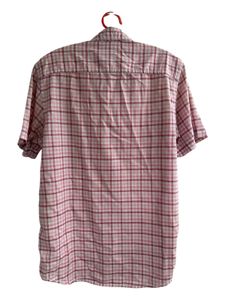 Indian Terrain Men's Plaid Short Sleeve Shirt