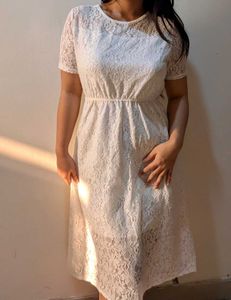 White Lace Dress