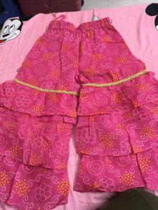 Crop Top With Palazzo