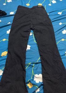Flared Black Jeans