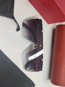 Designer Shield Sunglasses by Cartier