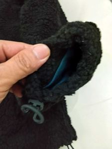 unisex Black Fleece Jacket