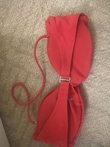 Chic Red Bikini Top