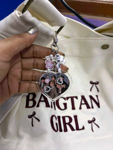 BTS ARMY Beaded Charm Keychain