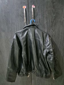 Black Jacket with Pink Bows