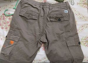 Men's Brown Cargo Pants