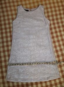 Crackle Mesh Overlay Mini Dres