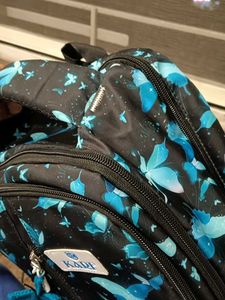 Elegant KARF Butterfly Print Backpack!