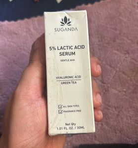 Suganda Organic  5% lactic acid Face Serum